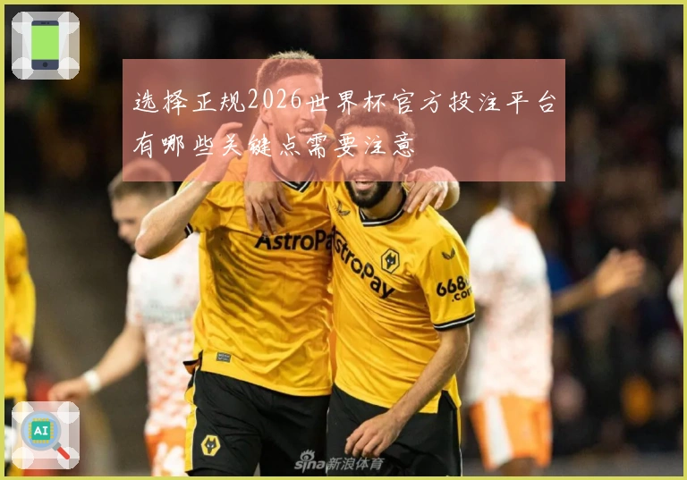 选择正规2026世界杯官方投注平台有哪些关键点需要注意